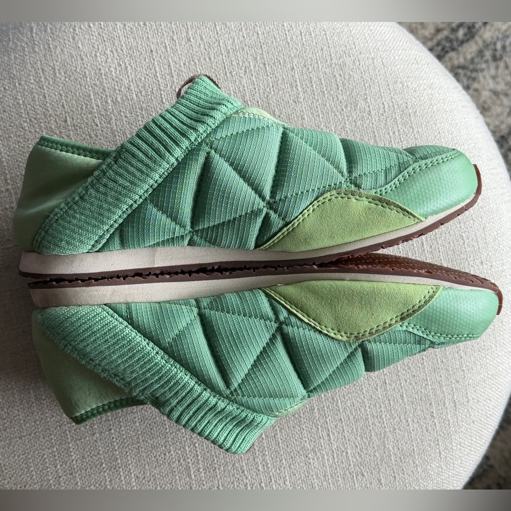 Teva ReEmber Green Quilted Women's Slip On Shoes